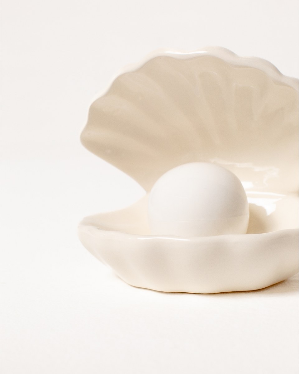 Luminária de Cerâmica Shell – ZUNIS