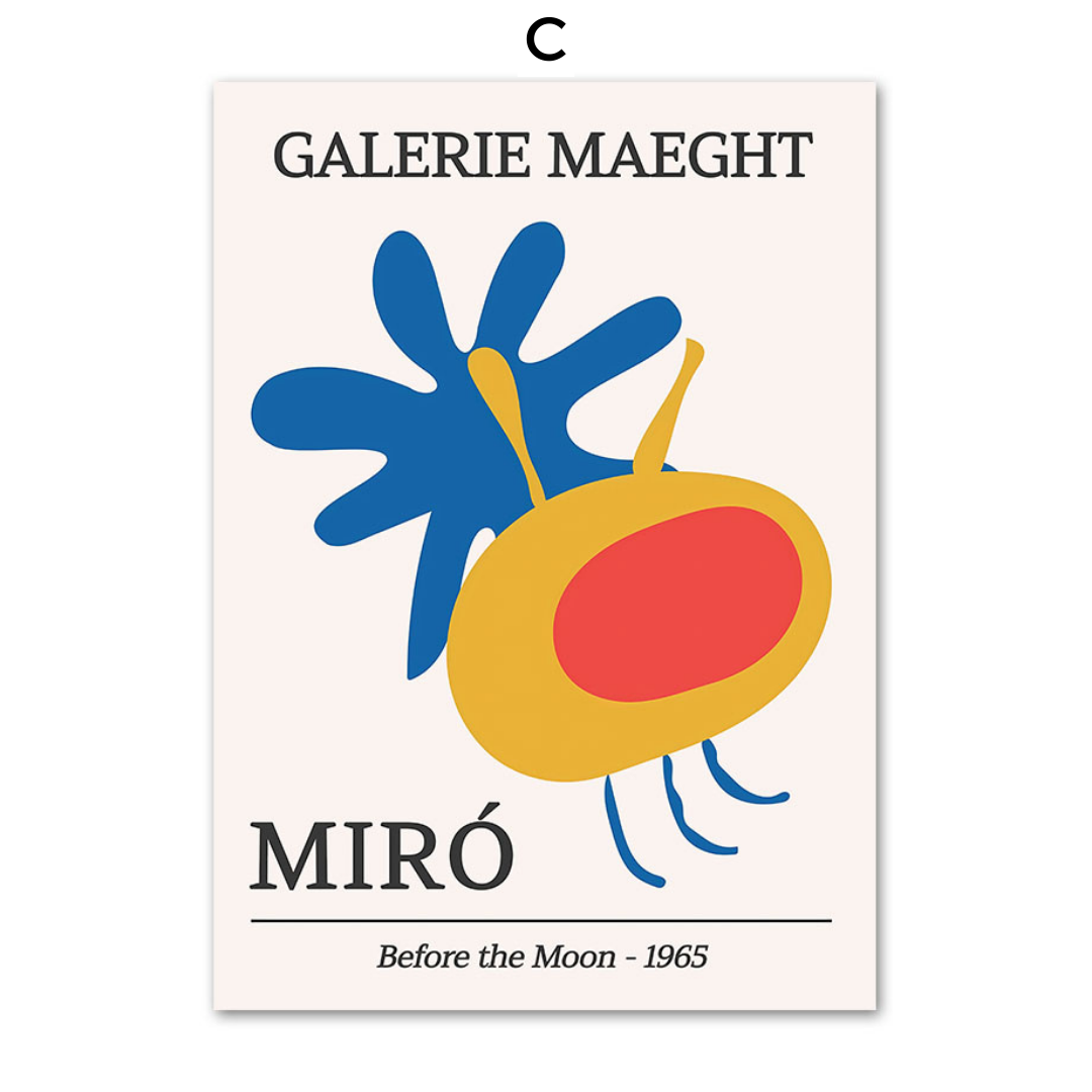 Poster Coleção Joan Miró