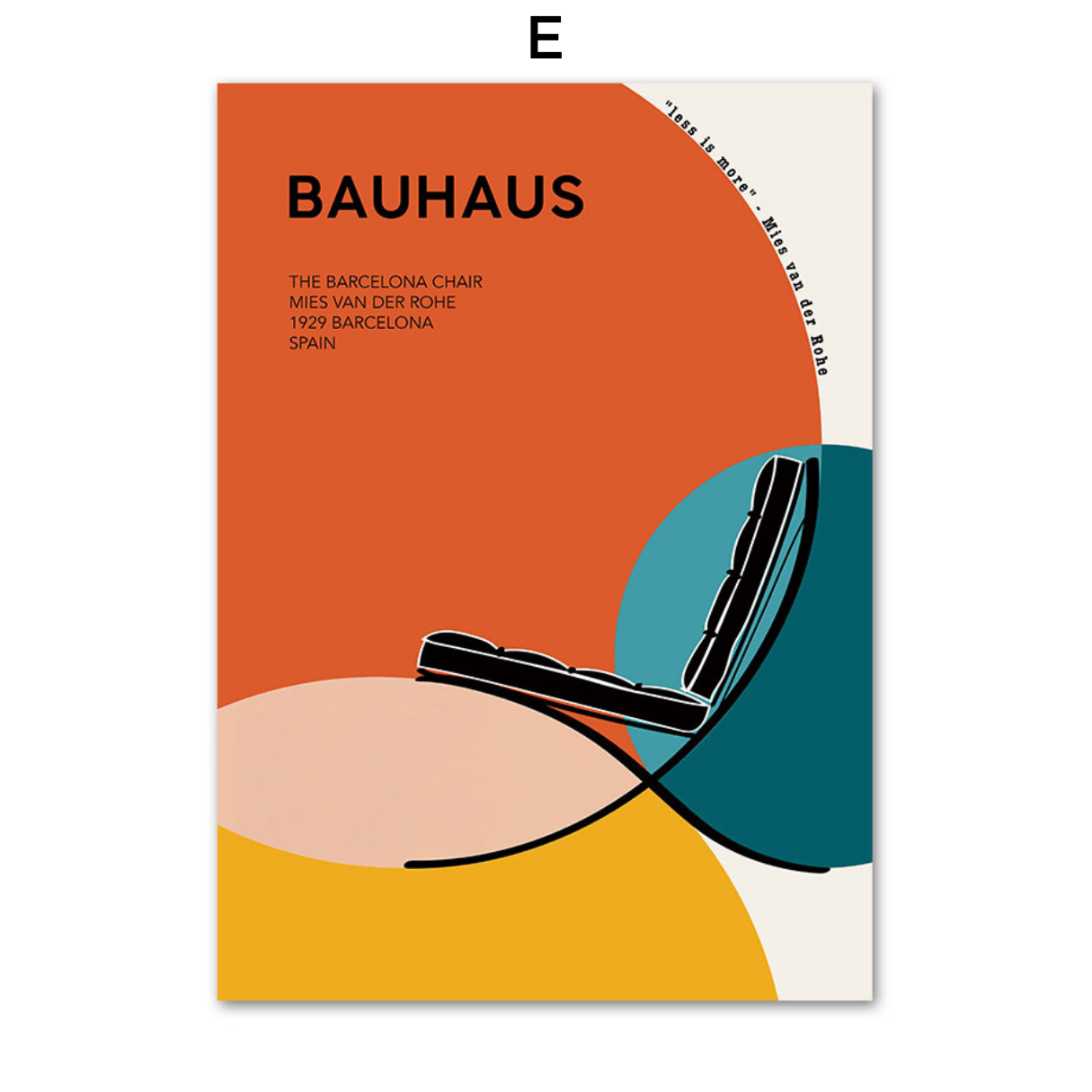 Poster Coleção Bauhaus Neo Geo