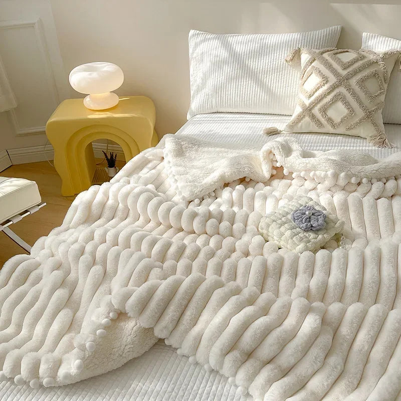 Cobertor Sherpa Marshmallow