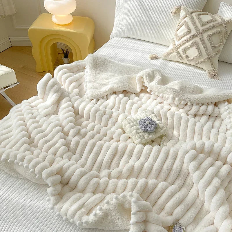 Cobertor Sherpa Marshmallow