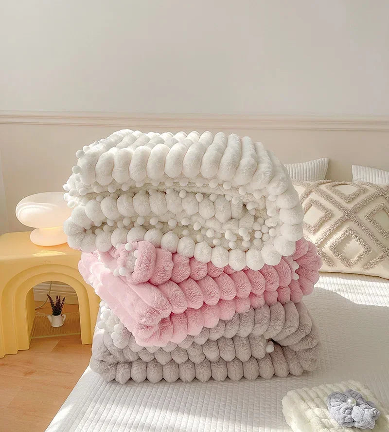 Cobertor Sherpa Marshmallow