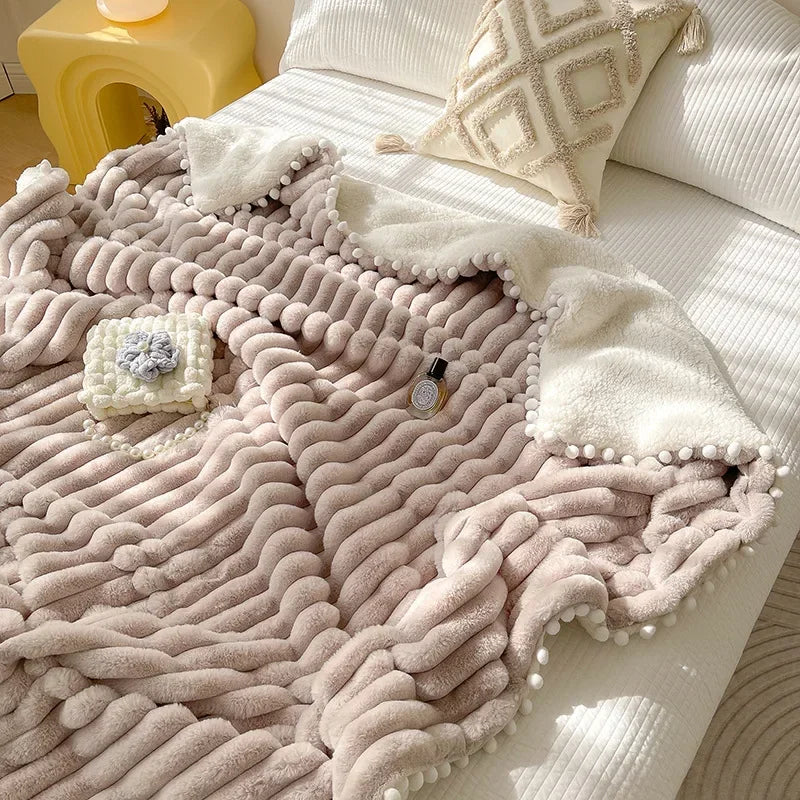 Cobertor Sherpa Marshmallow