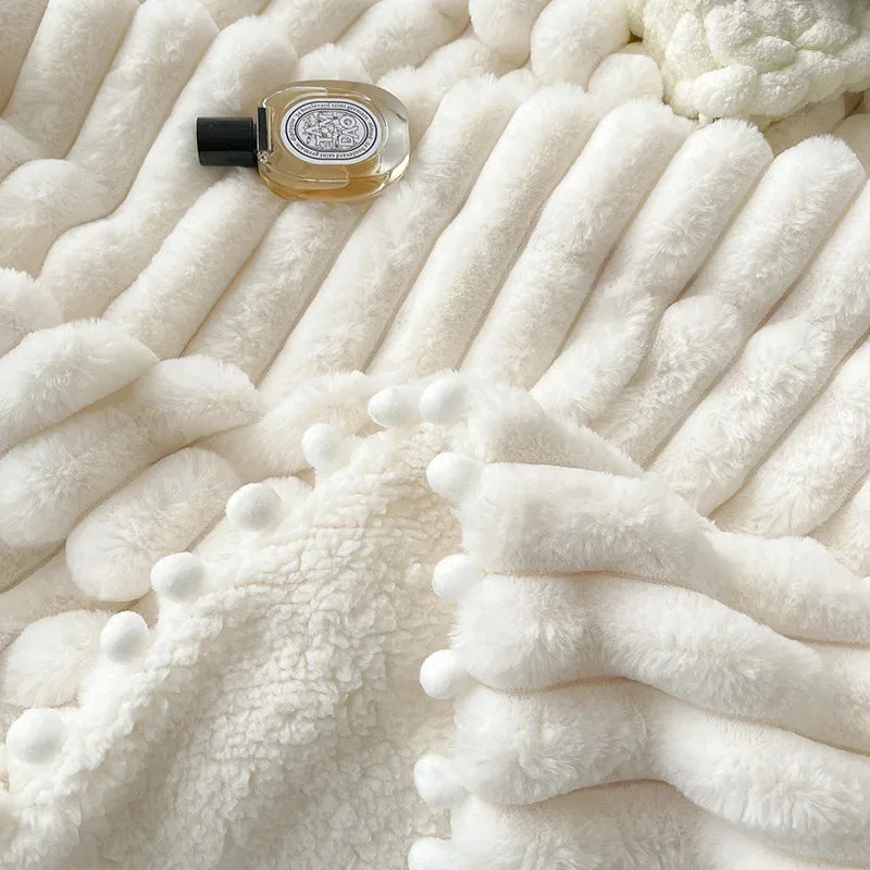 Cobertor Sherpa Marshmallow