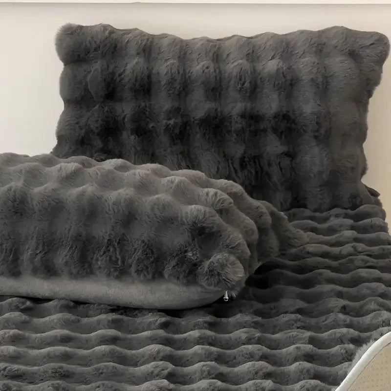 Fronha Pelúcia Waffle