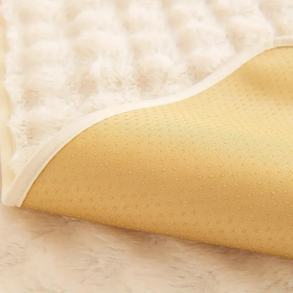 Capa de Sofá Pelúcia Waffle