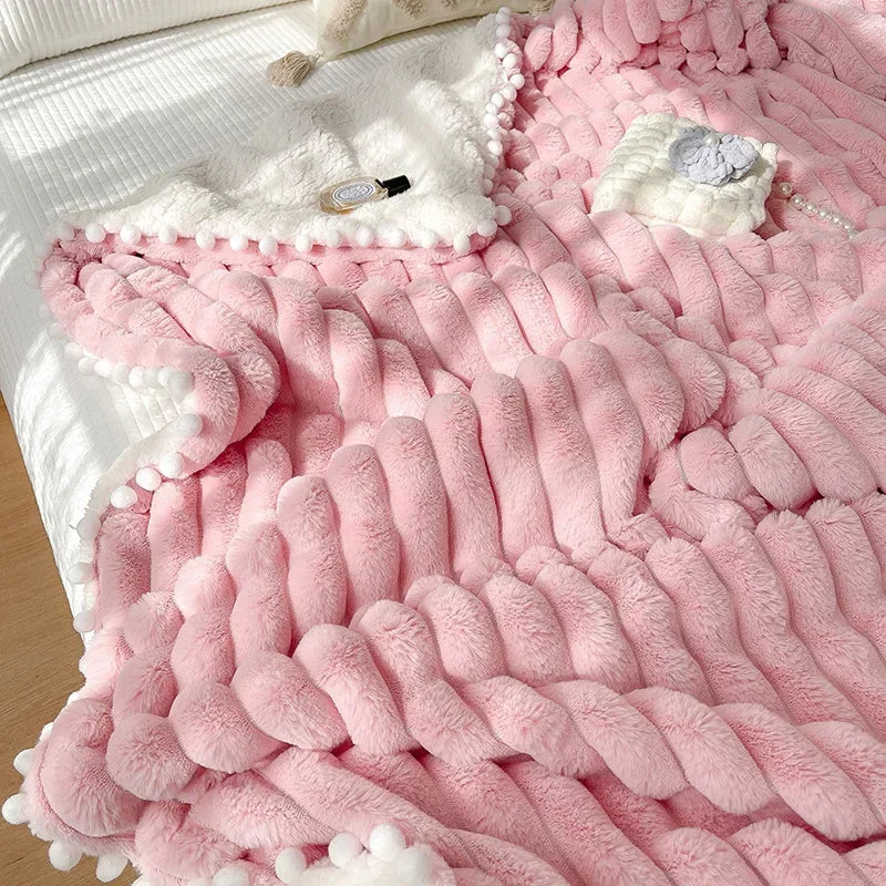 Cobertor Sherpa Marshmallow
