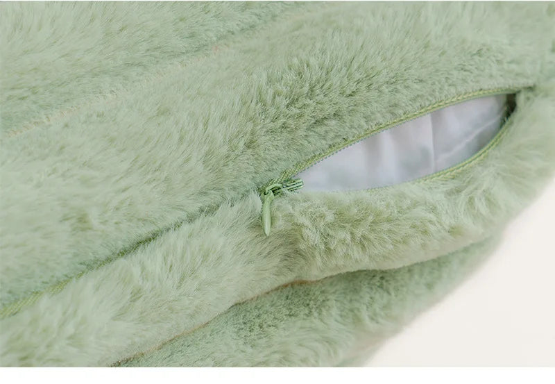 Capa de Almofada Pelúcia Marshmallow
