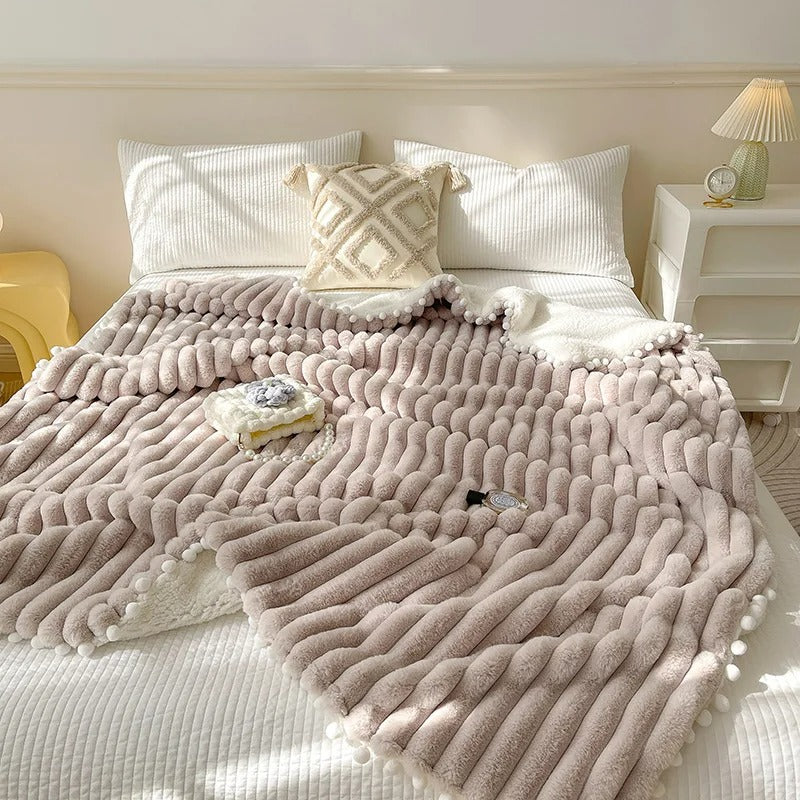 Cobertor Sherpa Marshmallow
