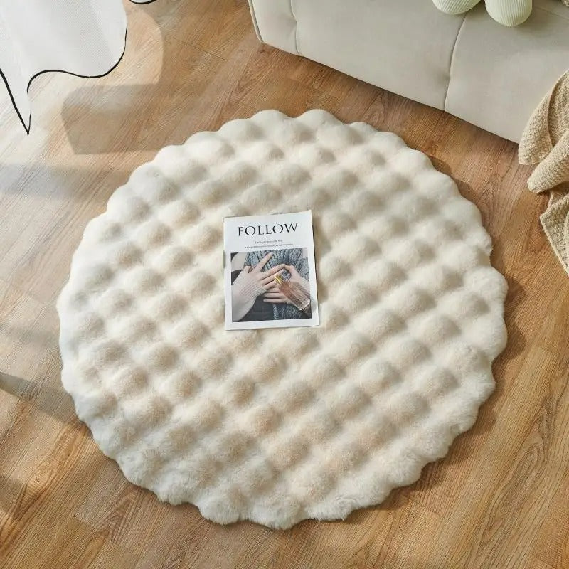 Tapete Pelúcia Waffle