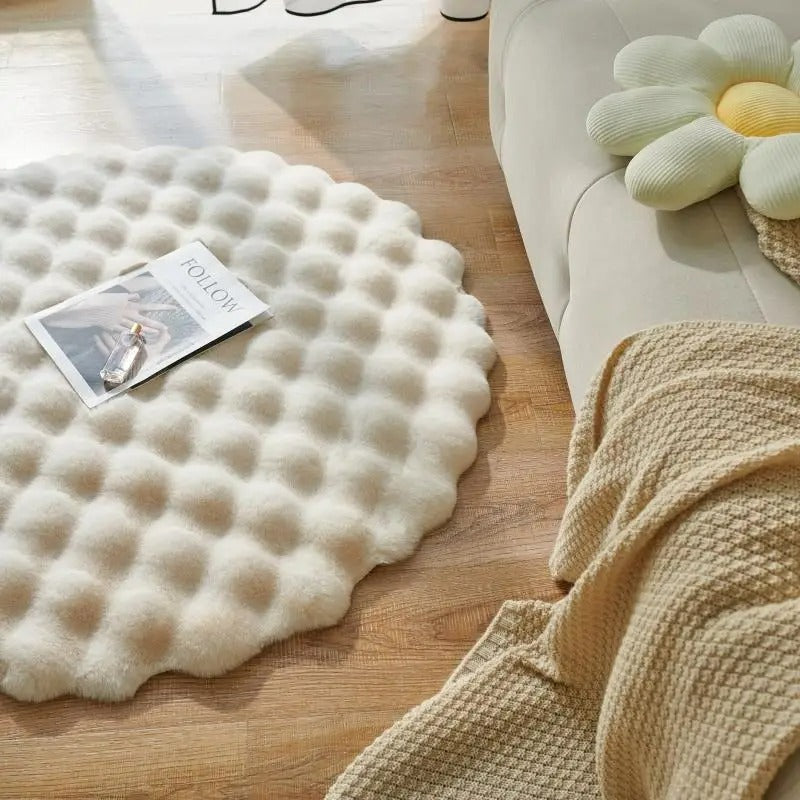 Tapete Pelúcia Waffle