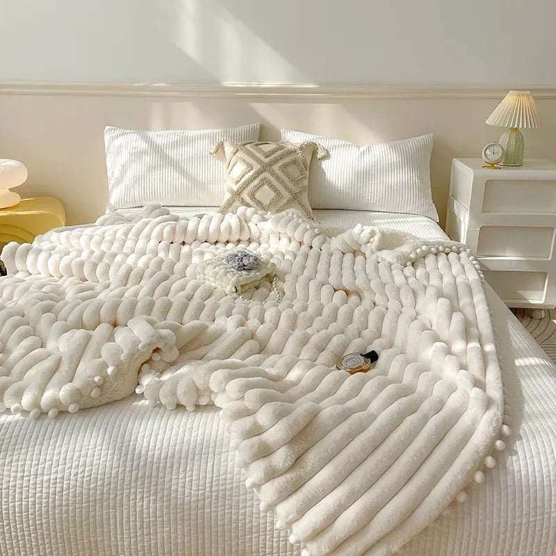 Cobertor Sherpa Marshmallow