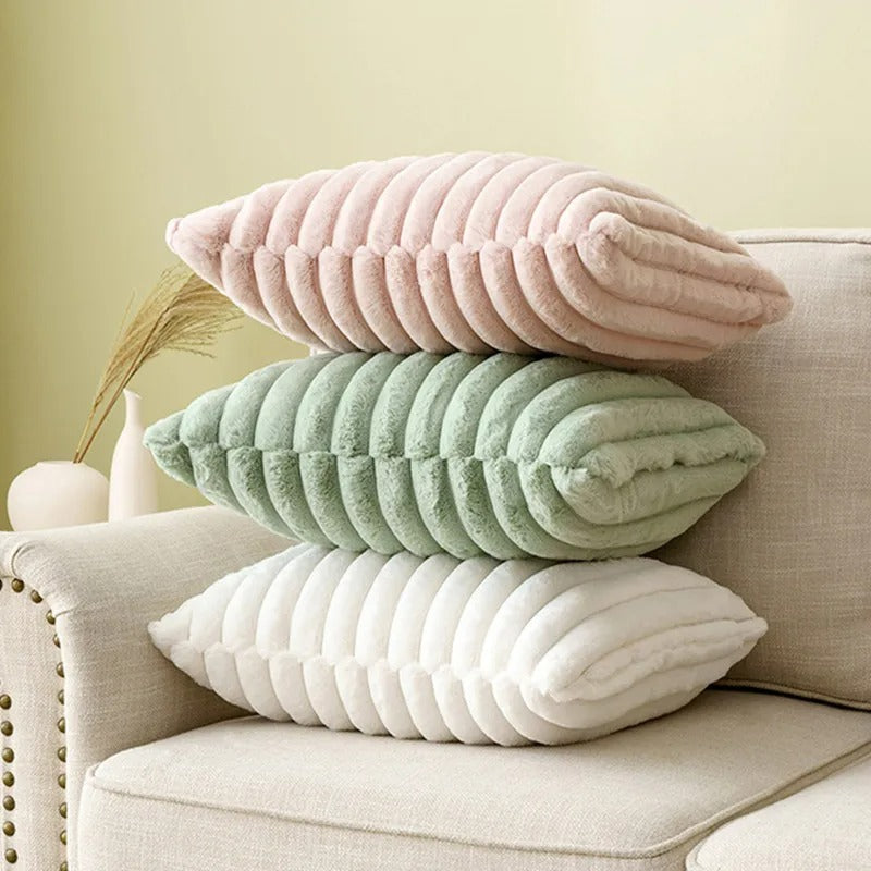 Capa de Almofada Pelúcia Marshmallow