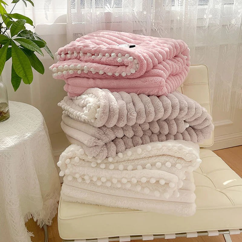 Cobertor Sherpa Marshmallow