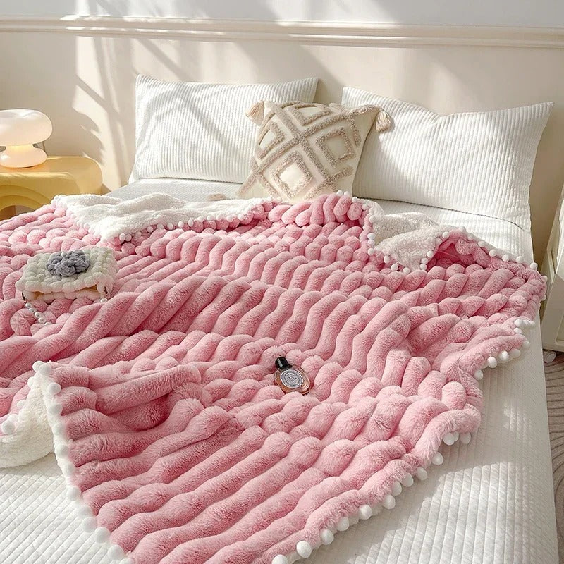 Cobertor Sherpa Marshmallow