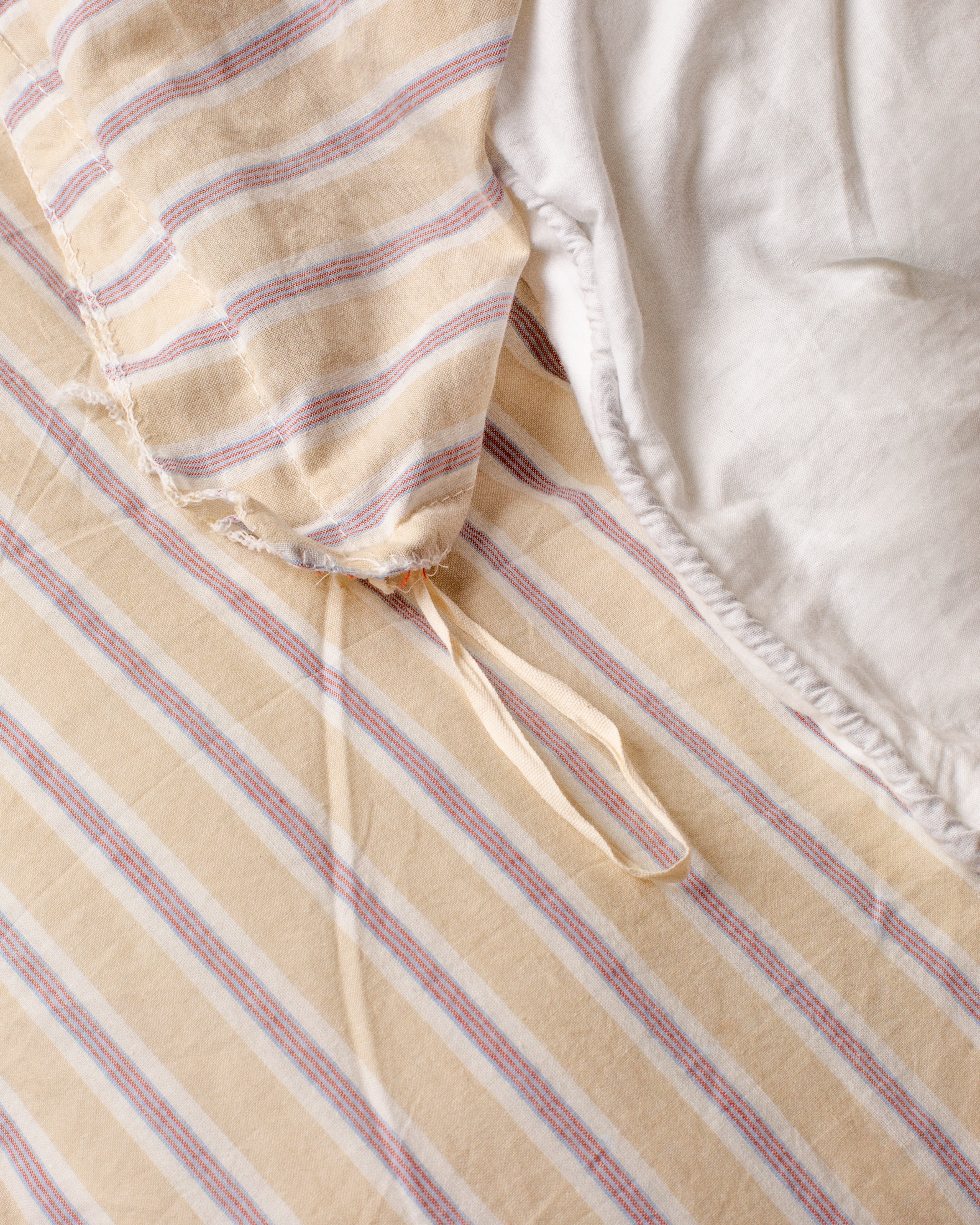 Duvet Stripes de Algodão - Cream