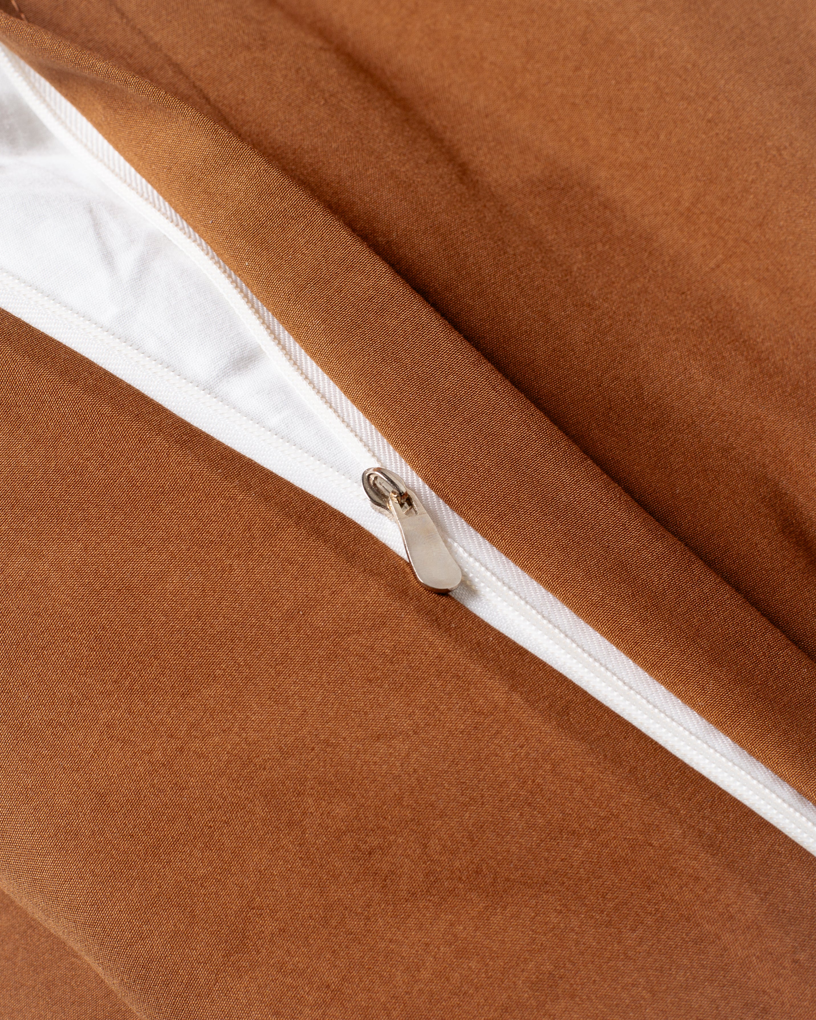 Duvet Solid Washed de Algodão - Caramel