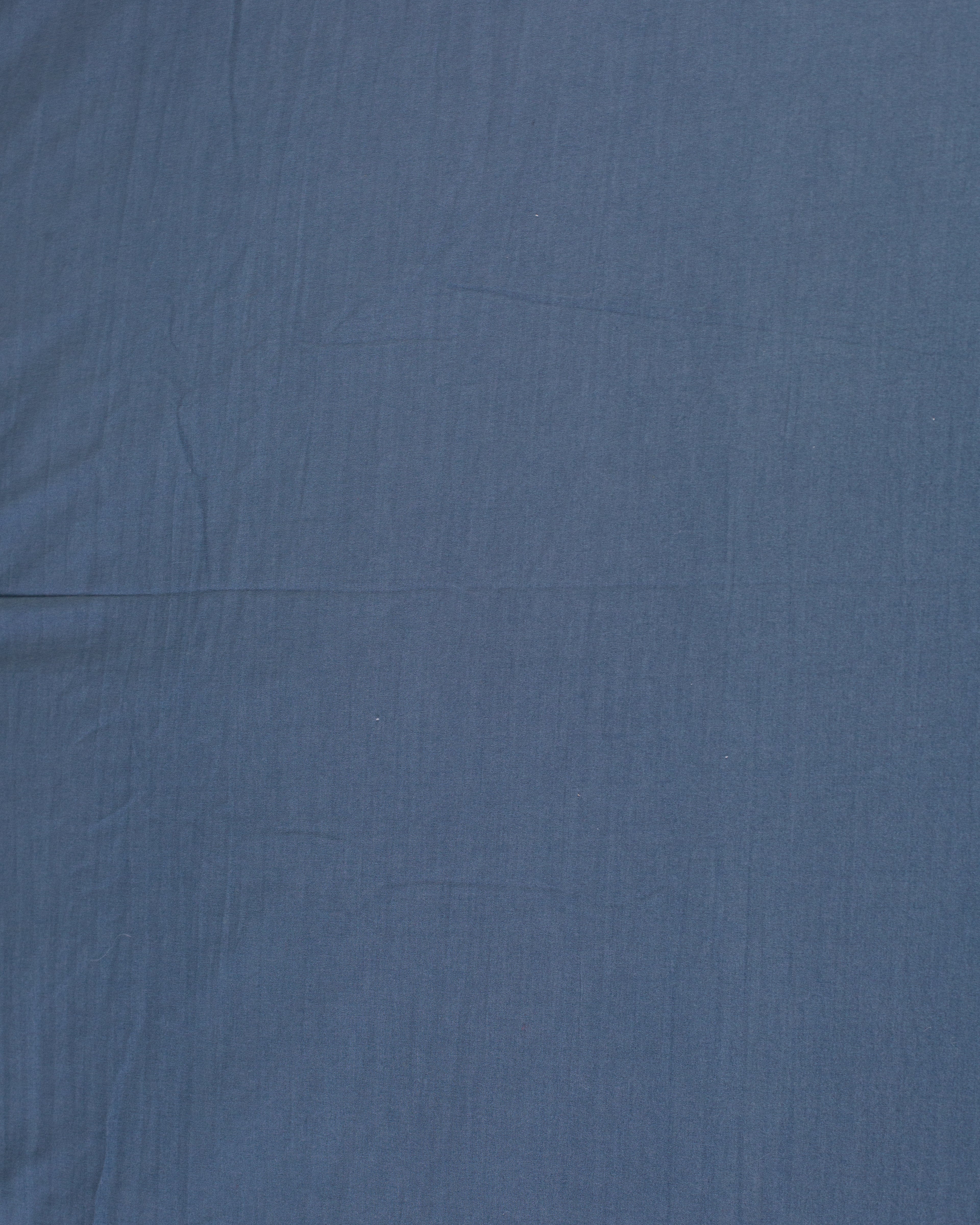 Duvet Solid Washed de Algodão - Navy