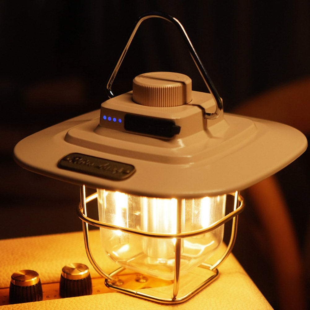 Lampião de LED Retro Lamp