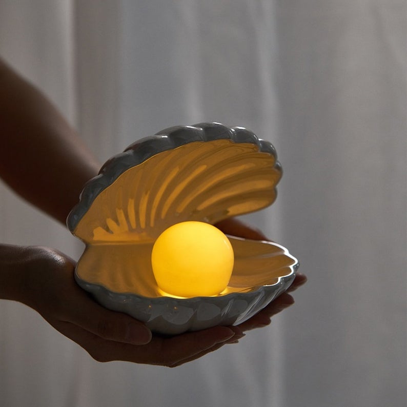 Luminária de Cerâmica Shell